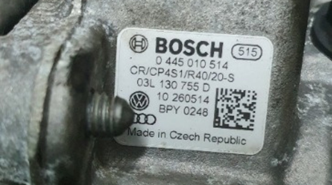 03L130755D,0445010514 Pompa de inalta presiune Audi TT 2.0 TDI tip motor CFG