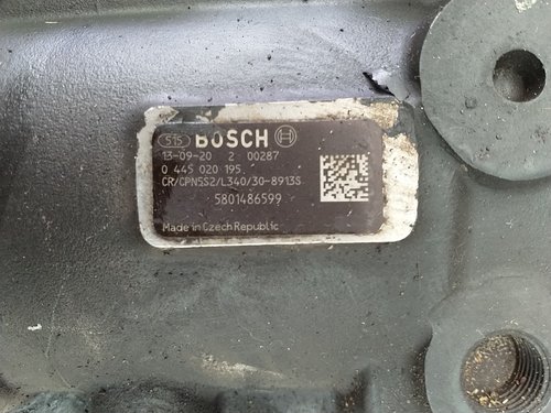 0445020195 5801486599 Bosch Pompa Inalta Presiune Iveco Stralis II AD AS AT New Holland T9 Case IH