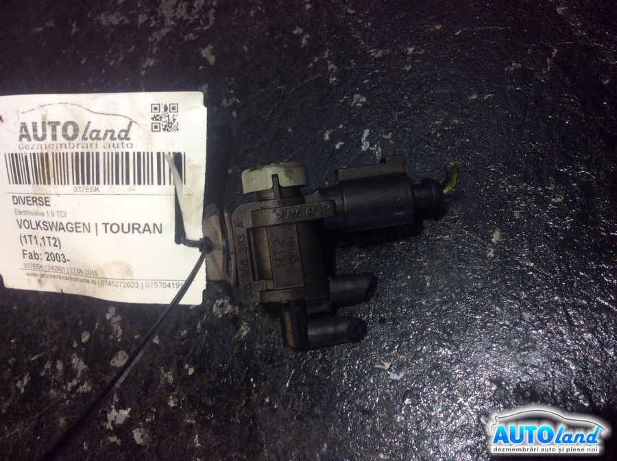 1k0906283a Electrovalva 1.9 TDI Volkswagen TOURAN 1T1,1T2 2003