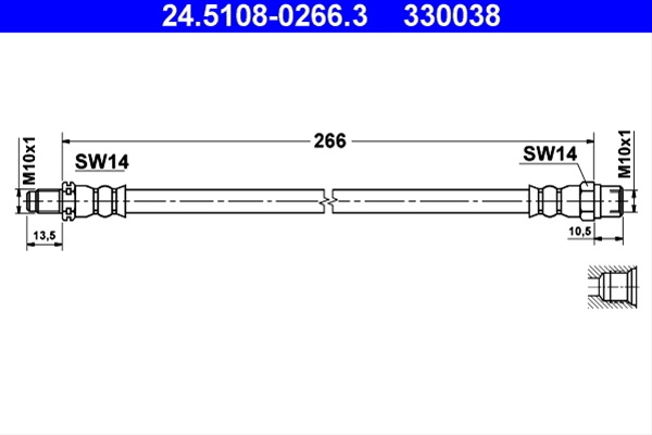 330038 Furtun Frana Ate Vag 24.5108-0266.3