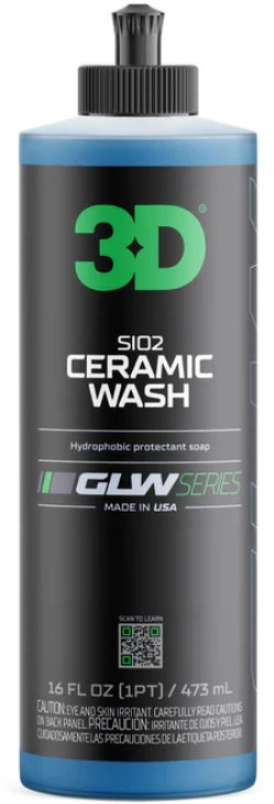 3D GLW Series SiO2 Ceramic Wash Sampon Auto 473ML 342OZ16