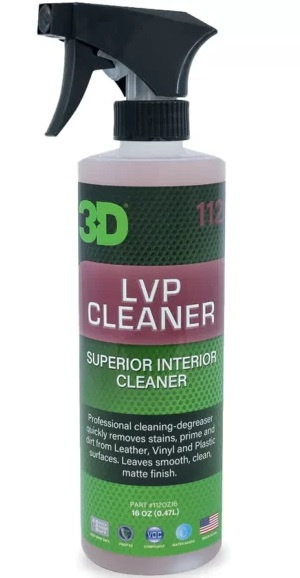 3D LVP Cleaner Solutie Curatat Piele 473ML 112OZ16