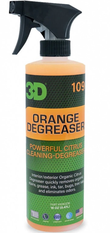 3D Orange Citrus Degreaser Solutie Curatare Universala Pentru Interior Si Exterior 473ML 109OZ16