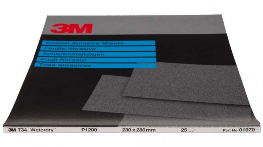 3M Coala Abraziva WetorDry 230MMX280MM P1200 01970