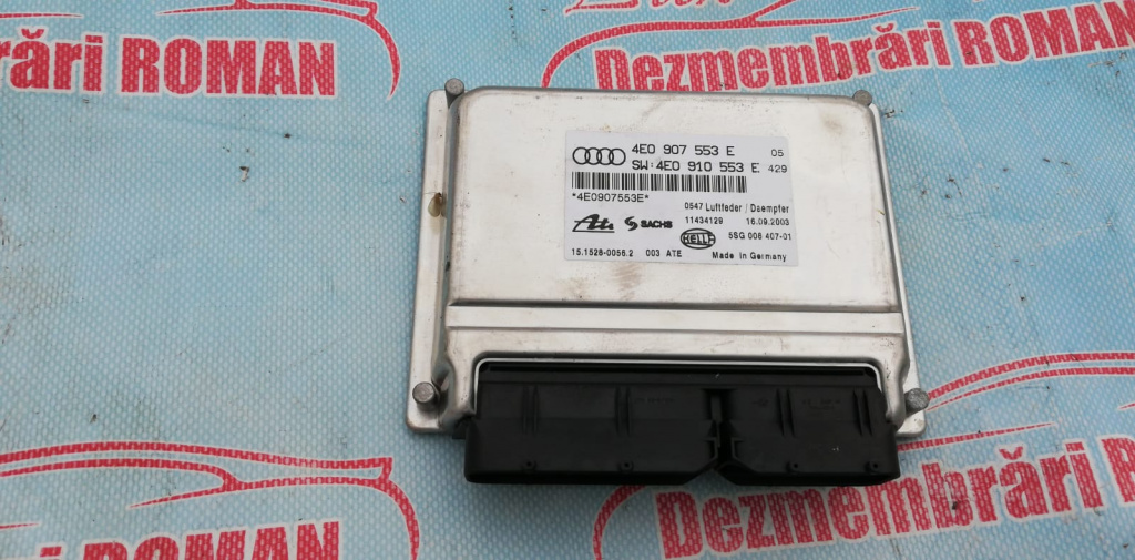 4e0907553e calculator suspensie audi a8 3.0 benzina 4e d3 asn 220cp