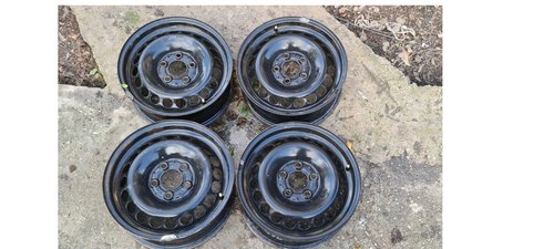 4x Jante tabla 15" Mercedes,Audi,Seat,Skoda,Vw 5x112 Diametru butuc 66.5-66.6