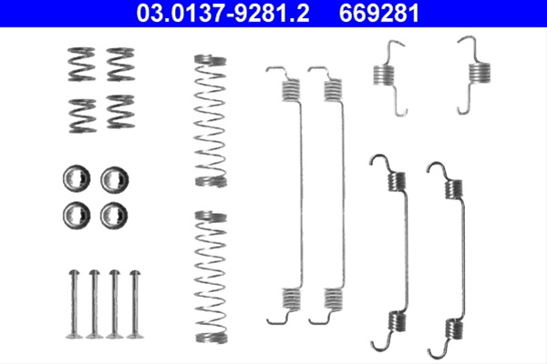 669281 Accesorii Saboti - Ate Citroën 03.0137-9281.2