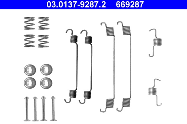 669287 Set Accesorii Saboti - Ate Citroën 03.0137-9287.2