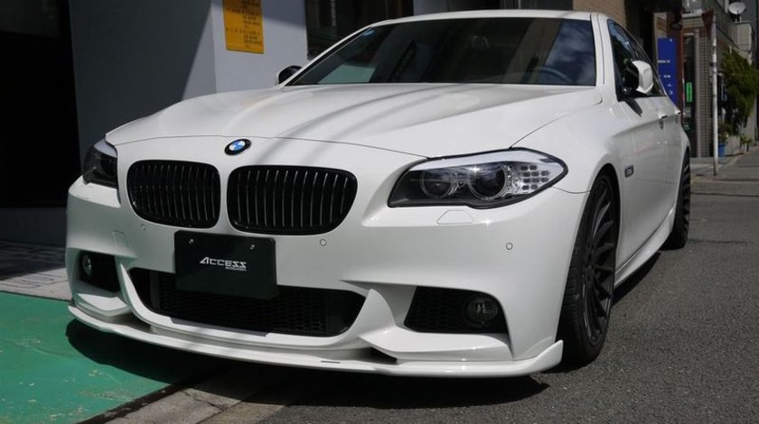 9 poze Prelungire bara fata BMW F10 F11 Hamann ver.2 pt bara pachet M tech Aerodynamic