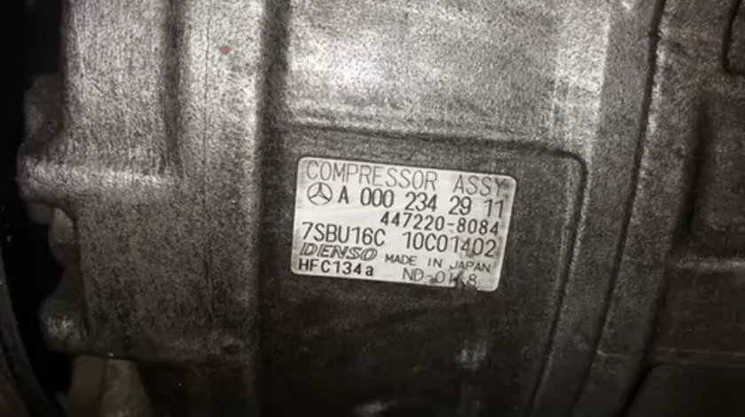 A0002342911, 447220-8084 Compresor AC Mercedes C-Class Combi (S202) 2.2 CDI OM611.960