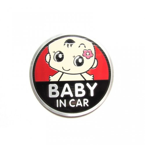 Abtibild Baby In Car TS-121 Rosu