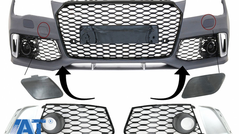 Accesorii Bara Fata compatibil cu Audi A7 4G (2010-2018) RS7 Design
