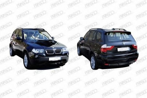 Acoperire fata BMW X3 (E83) (2004 - 2011) PRASCO BM8023210 piesa NOUA