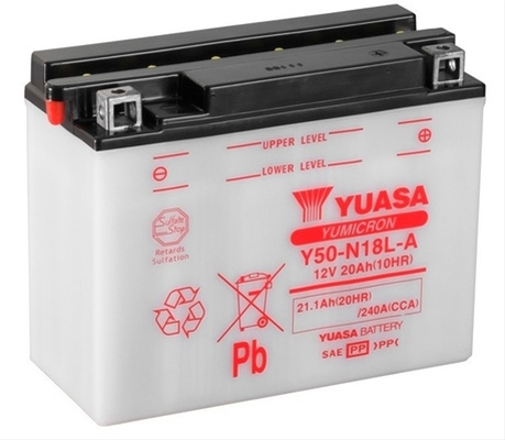 Acumulator Moto 12v 20ah 240a (cp) Yuasa Y50-N18L-A