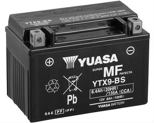 Acumulator Moto 12v 8ah 135a (cp) Yuasa Bmw YTX9-BS