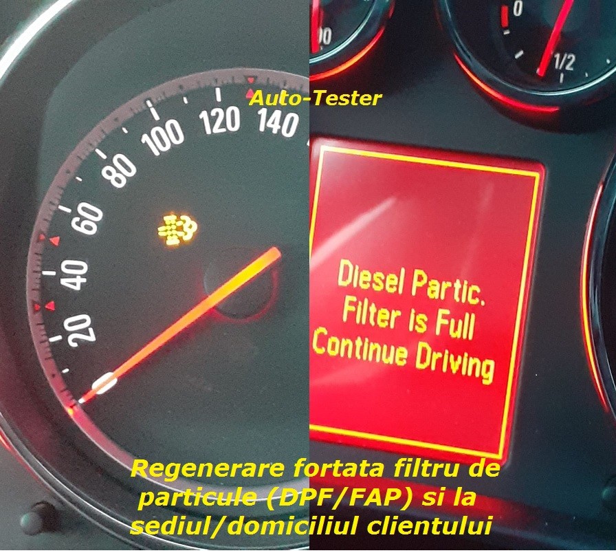 Adaptare Initializare Resetare filtru de particule DPF / FAP #177301