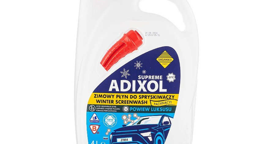 Adixol Supreme Lichid De Spălat Iarnă, Până La -21 ° C, 4l OG-00516