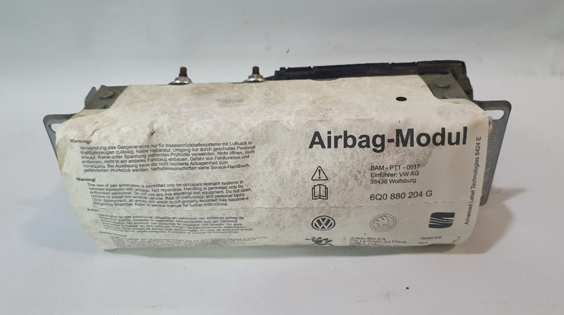 Airbag pasager Volkswagen Polo (9N3) Hatchback 1.2 B 2009