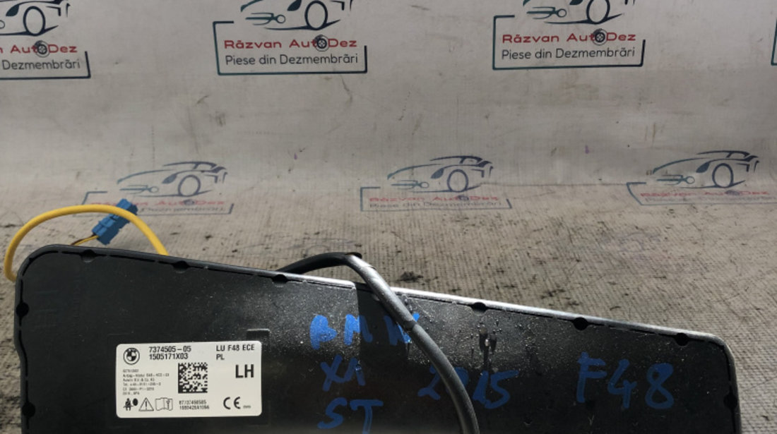 Airbag scaun stanga fata BMW X1 F48 2015, 737450505