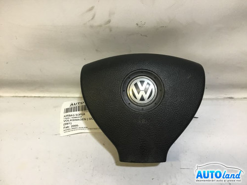 Airbag Sofer 1k0880201p 3 Spite Volkswagen GOLF V PLUS 5M1 2005