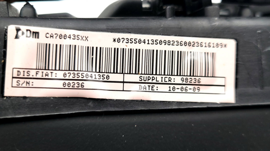 Airbag Sofer Fiat GRANDE PUNTO (199) 2005 - 2012 Benzina 07355041350, 70043042, PA70043042, 008557, CA700435