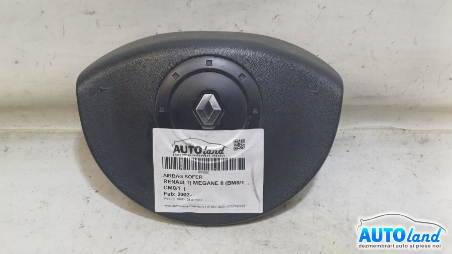 Airbag Sofer Renault MEGANE II BM0/1 ,CM0/1 2002