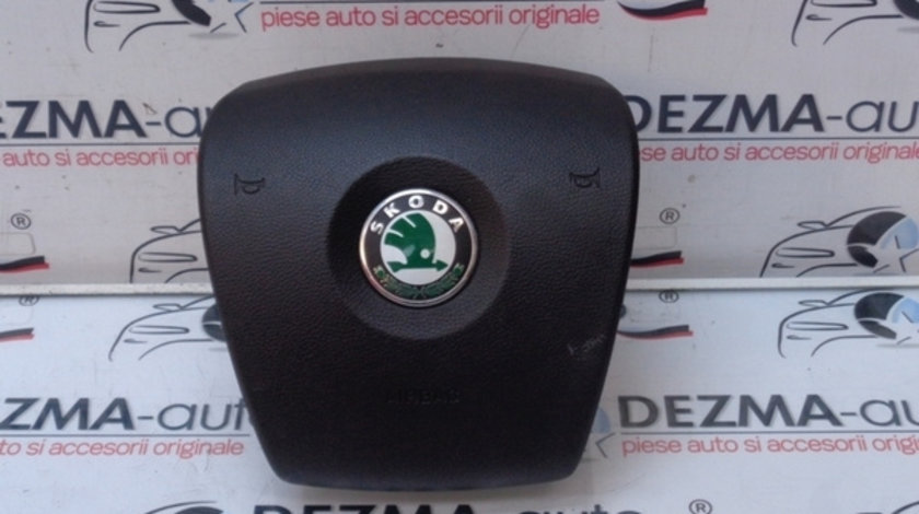 Airbag volan 5J0880201B, Skoda Fabia 2 Combi