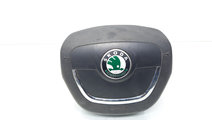 Airbag volan, cod 1Z0880201AK, Skoda Superb II (3T...