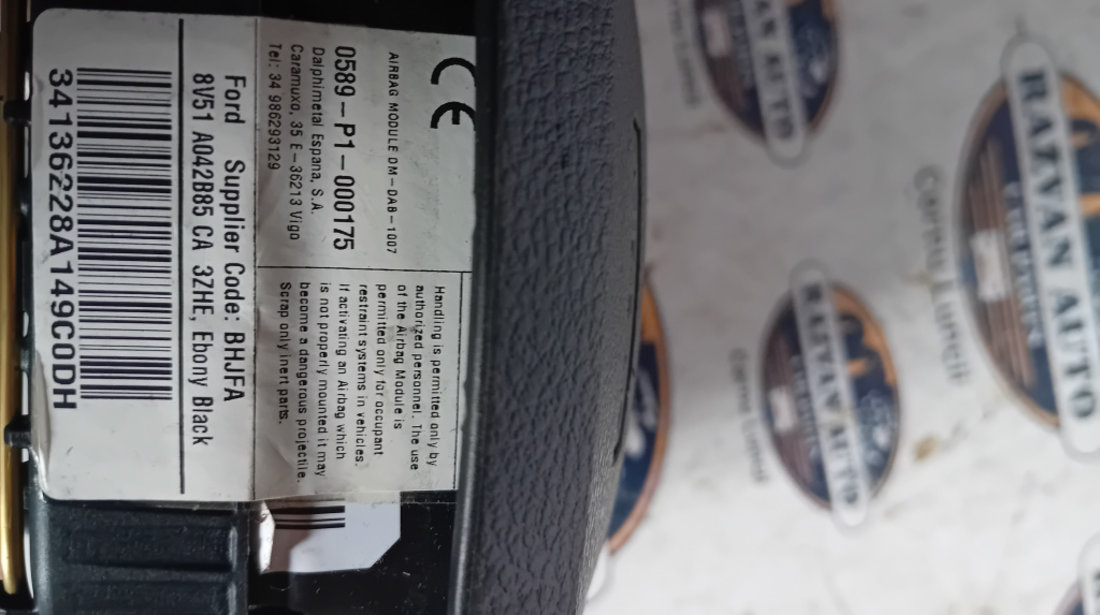 Airbag volan Ford Ecosport 2015, 8V51A042B85CA