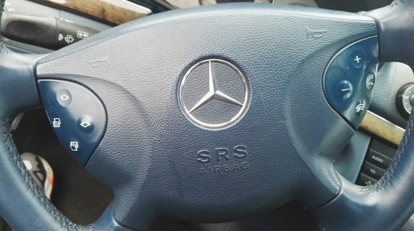 Airbag volan Mercedes E Class W211 avantgarde albastru