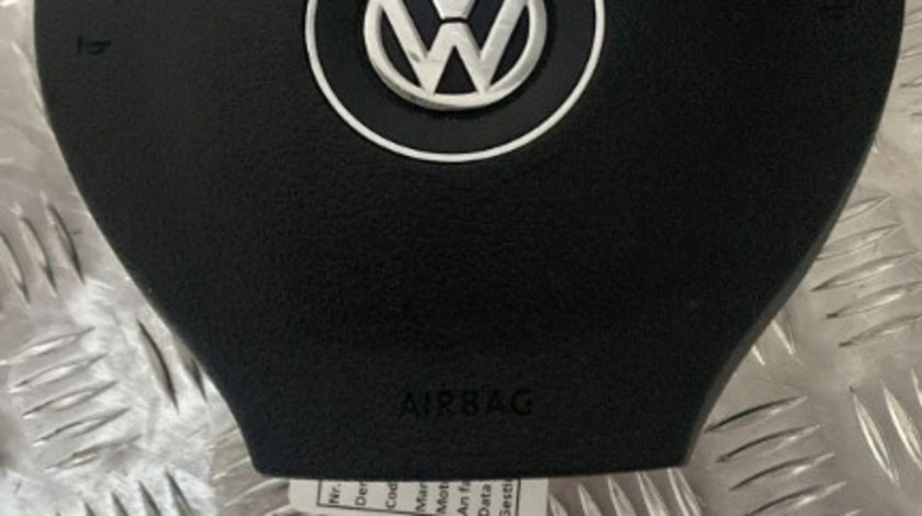 Airbag volan Vw Passat B7 2.0 TDI cod motor CFG an 2014 cod 3C8880201AA