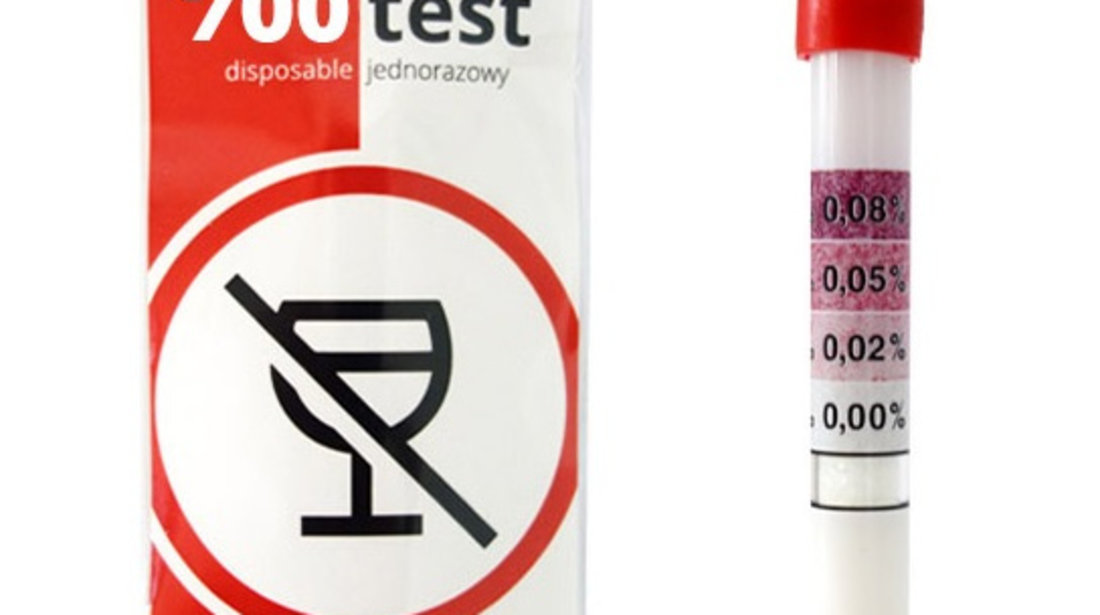 Alcooltest De Unica Folosinta Etilotest Amio 01160