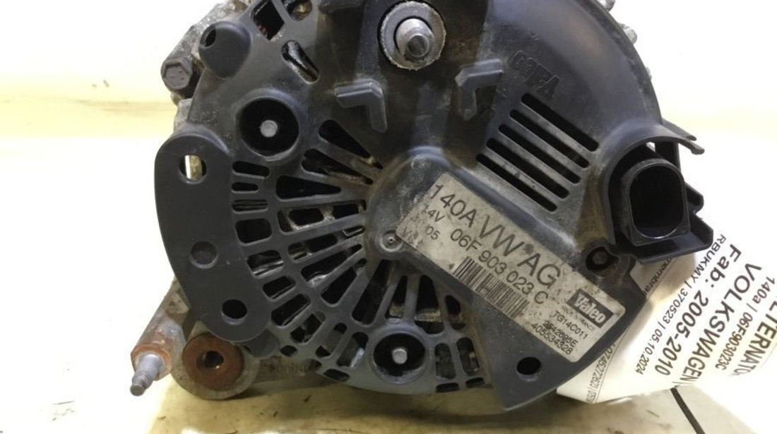 Alternator 06f903023c 140a Volkswagen JETTA III 1K2 2005-2010