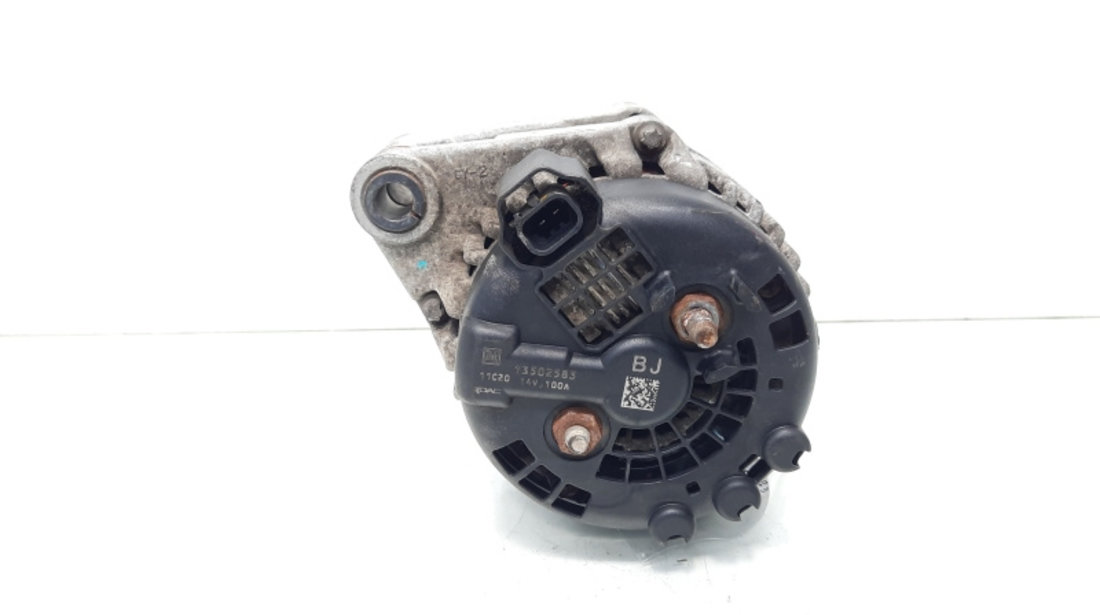 Alternator 100A, cod GM13502583, Opel Insignia A, 2.0 CDTI, A20DTH (pr:110747)