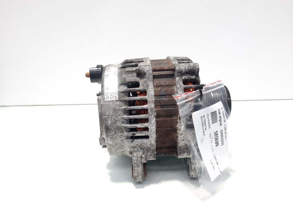 Alternator 120A, cod 028903029G, VW Golf 4 Variant (1J5), 1,9 TDI, ALH (pr:110747)