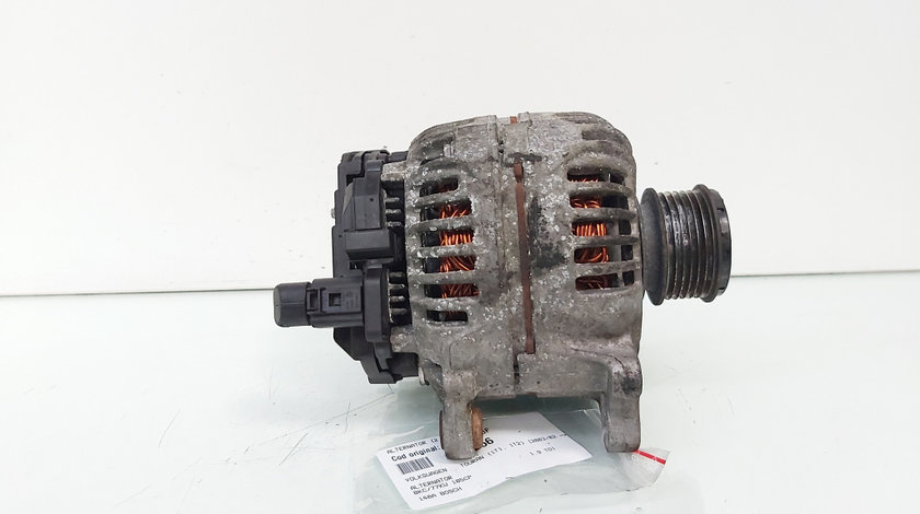 Alternator 140A Bosch, cod 06F903023F, Audi A3 (8P1) 1.9 TDI, BKC (idi:654256)