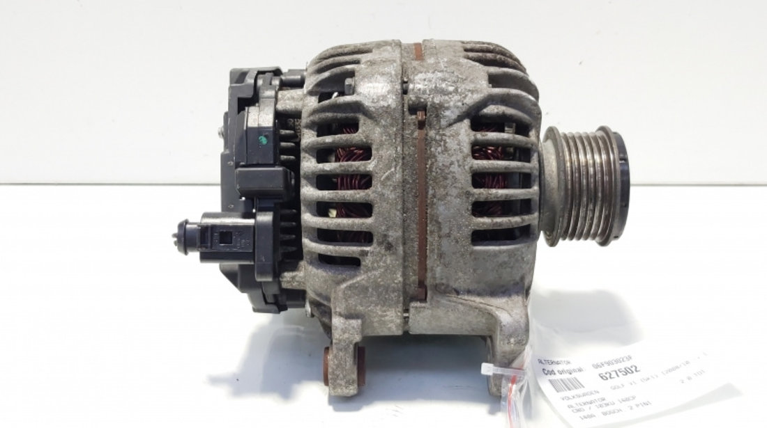 Alternator 140A Bosch, cod 06F903023F, Vw Golf 6 (5K1) 2.0 TDI, CBD (id:627502)