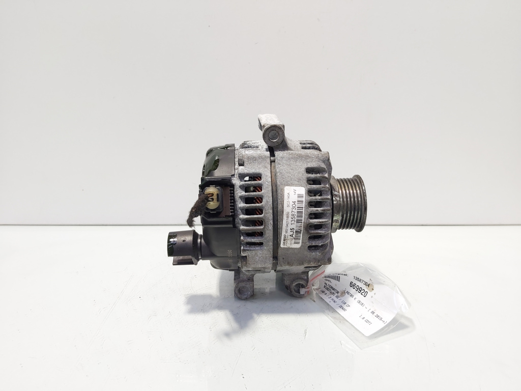 Alternator 140A Denso, cod 13587304, Opel Meriva B, 1.6 CDTI, B16DTE (idi:669920)