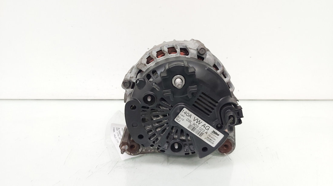 Alternator, 140A, Valeo, cod 03L903023A, Vw Touran (1T3) 1.6 TDI, CAY (idi:657657)