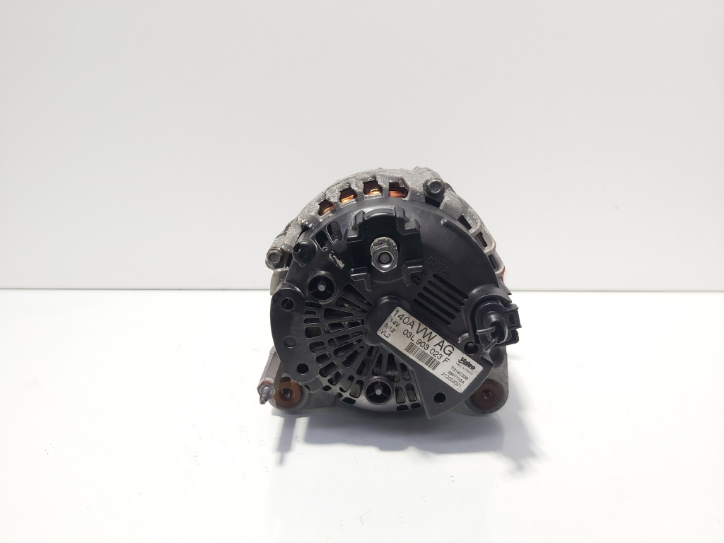 Alternator 140A Valeo, cod 03L903023F, VW Golf 6 (5K1), 2.0 TDI, CFG (idi:673171)