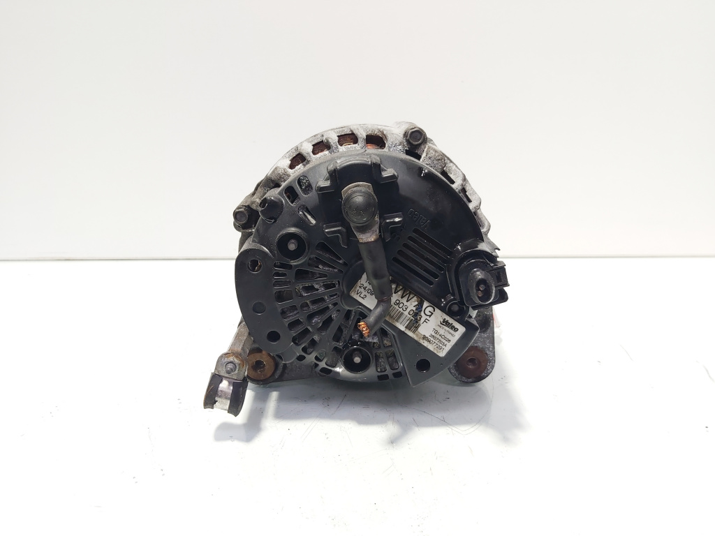 Alternator 140A, Valeo, cod 03L903023F, VW Sharan (7N), 2.0 TDI, CFG (idi:681579)