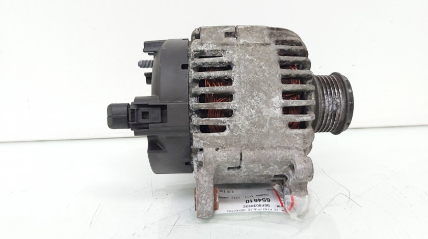 Alternator 140A Valeo, cod 06F903023C, Vw Eos (1F7, 1F8) 2.0 TDI, BMM (id:654621)