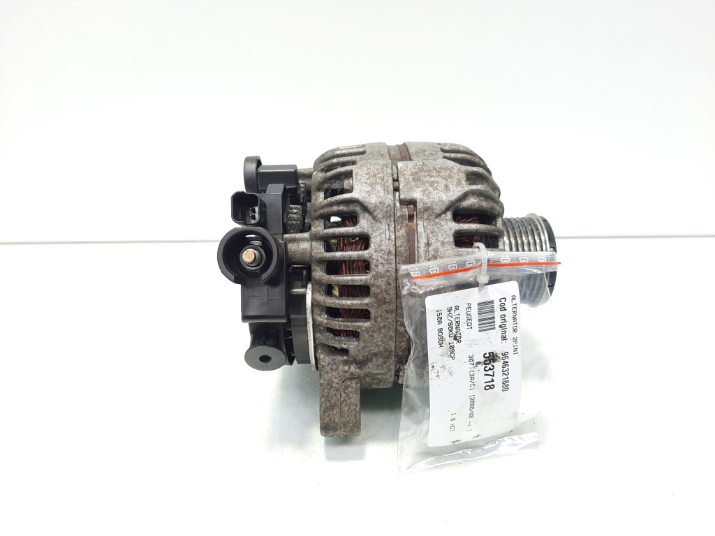 Alternator 150A Bosch, cod 9646321880, Citroen Xsara Picasso, 1.6 HDI, 9HZ (pr:110747)