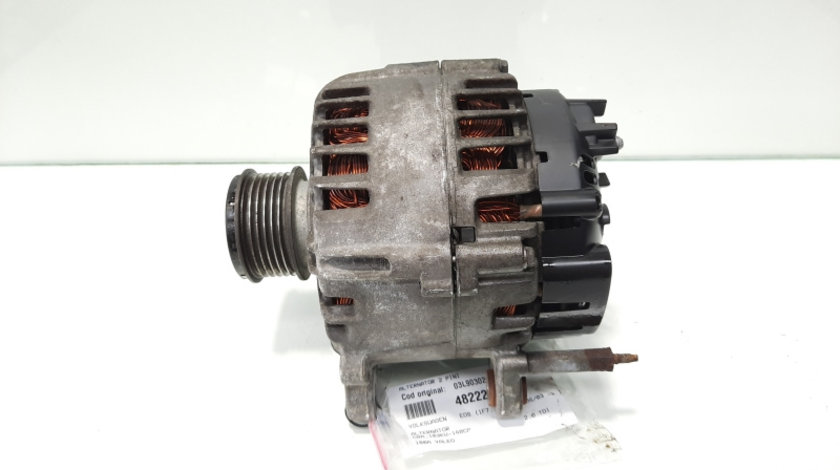 Alternator 180 A Valeo, cod 03L903023E, VW, 2.0 TDI, CBAC (pr:110747)