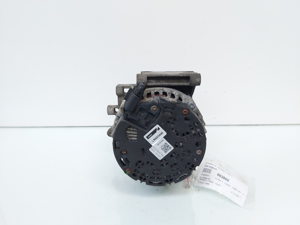 Alternator 180A, Mercedes Clasa C Coupe (C204) 2.2 CDI, OM646811 (idi:663860)