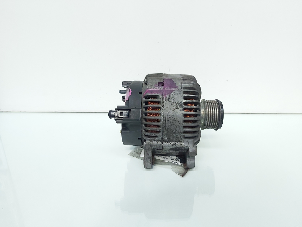 Alternator 180A Valeo, cod 021903026L, Vw Golf 5 (1K1) 2.0 TDI, AZV (idi:658941)