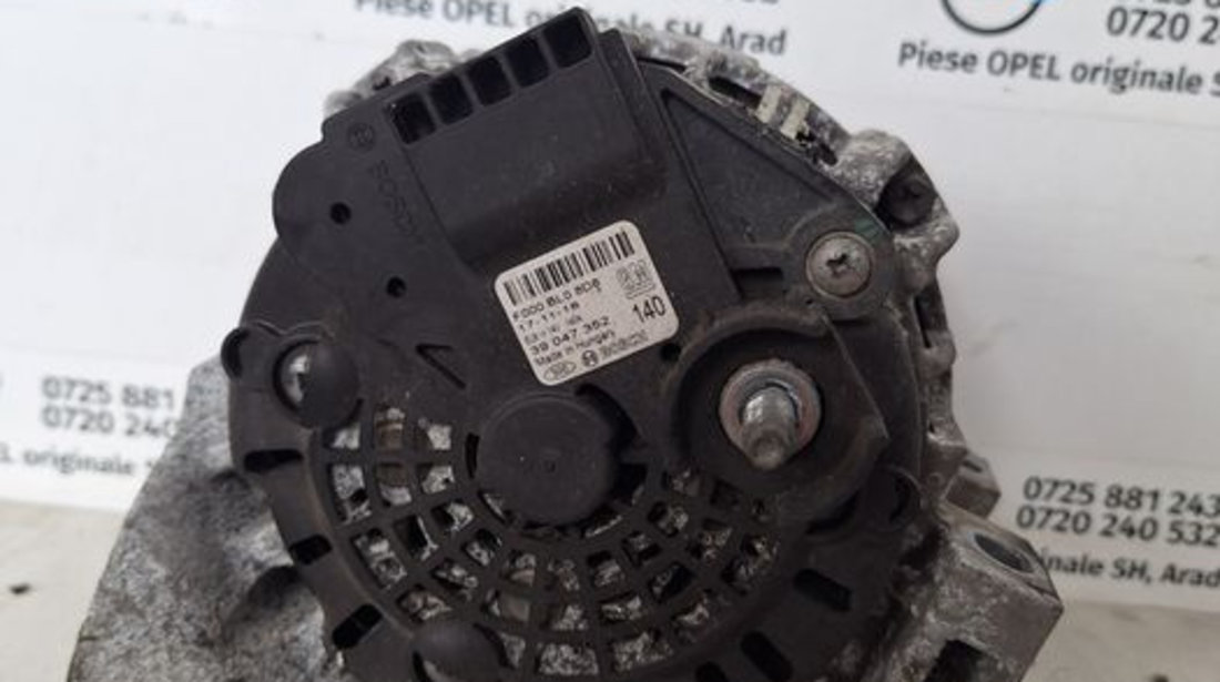 Alternator 2.0 CDTI EURO6 B20DTH Opel Insignia B Zafira C Antara