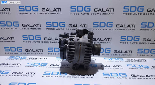 Alternator 2 Pini 140A Audi A4 B6 1.6 B 2001 - 2005 Cod 06B903016AB 0124525088