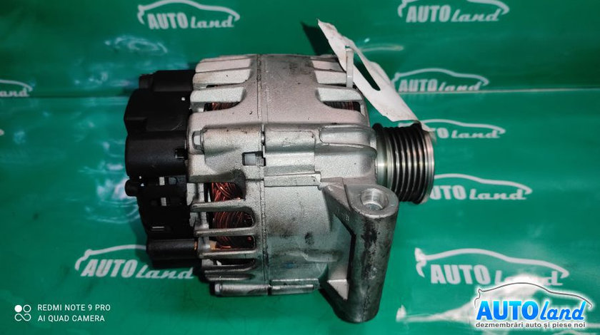 Alternator 2612380 1.4 Benzina, 6 Can, Fulie cu Ambreiaj, Peugeot 207 2006