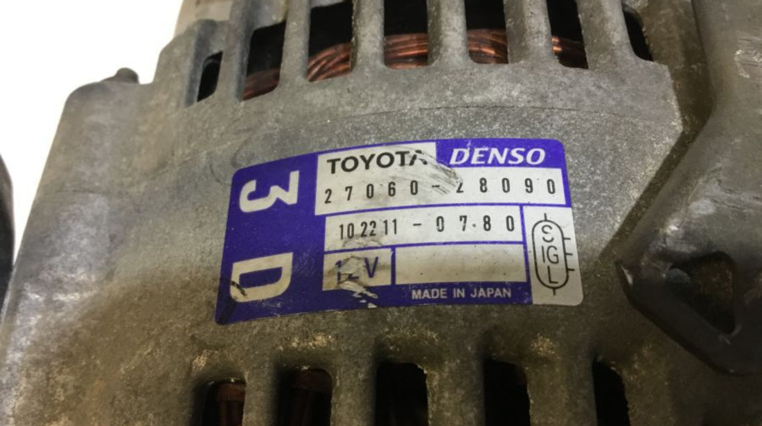 Alternator 2706028090 Toyota RAV 4 II XA2 2000